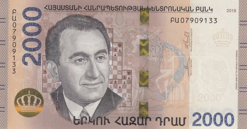 Arménie 2000 dram tigran - 2000,