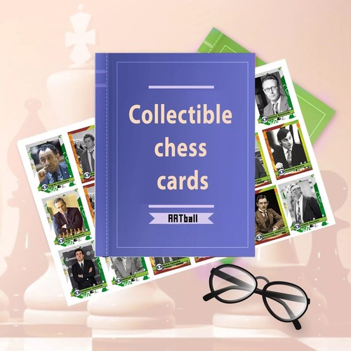 Giocatori scacchi carte - di, |