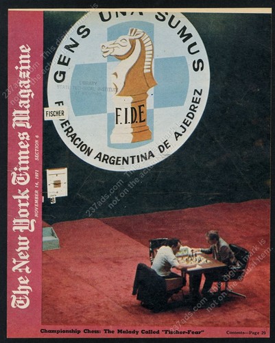 1971 bobby fischer - bobby, tigran